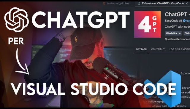 chat gpt estensione di visual studio code - edoardo rinaldi